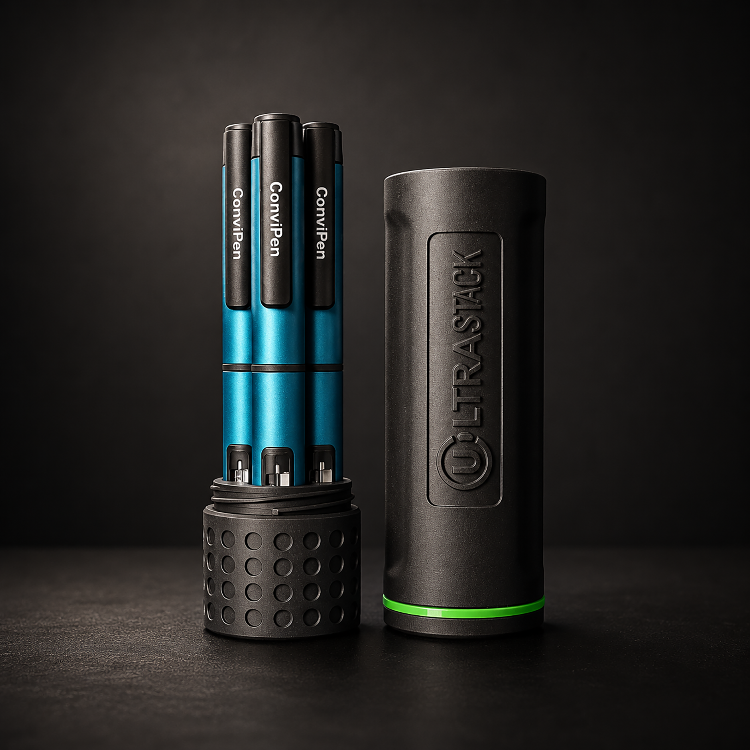 Rugged-Style 3x Pen Case for 3ml Injector Pens | ULTRAstack